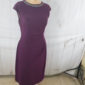 Ralph Lauren Jersey Embellished Dress